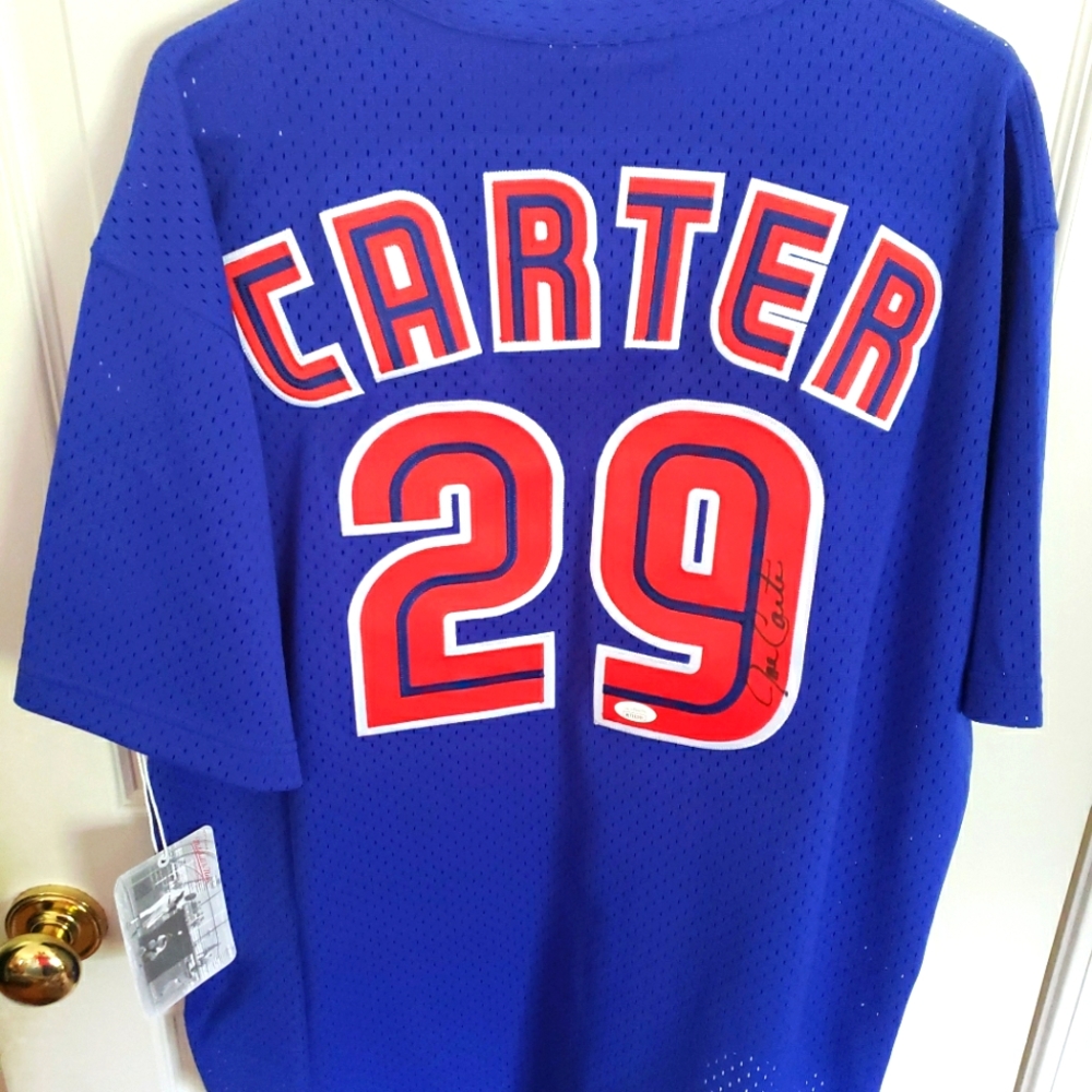 #29 Joe Carter Toronto Blue Jays JSA Jersey